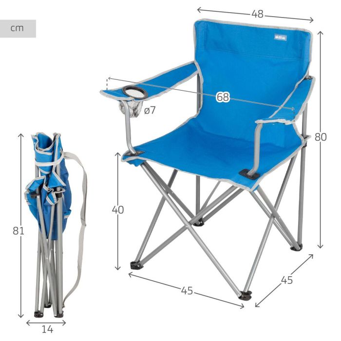 Taburete Plegable Aktive (4 Unidades) 3 Taburete Plegable Aktive (4 Unidades) 3