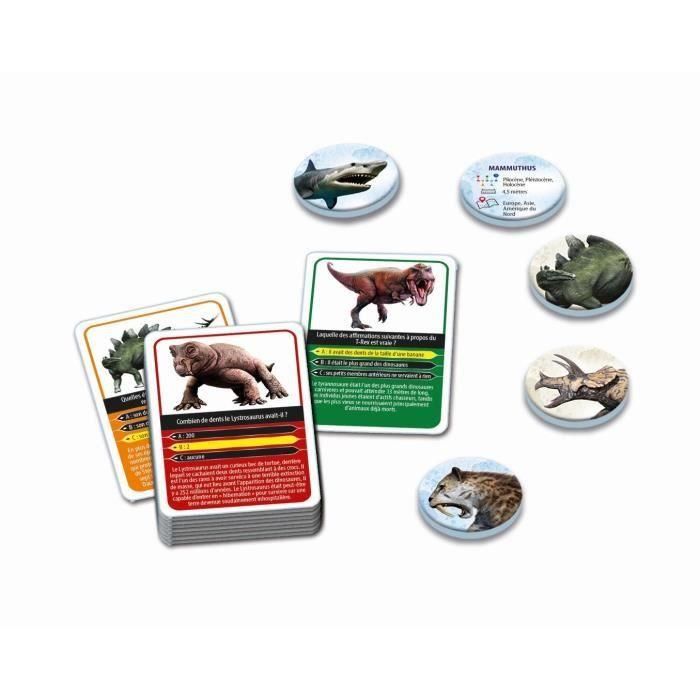 Clementoni - Quiz sobre dinosaurios y prehistoria - 3 modos de juego diferentes - A partir de 6 años 1 Clementoni - Quiz sobre dinosaurios y prehistoria - 3 modos de juego diferentes - A partir de 6 años 1
