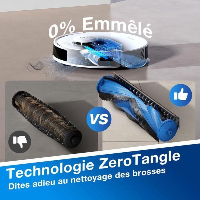 Aspiradora robot ECOVACS DEEBOT N20 PLUS, tecnología PureCyclone con depósito de polvo sin consumibles, 8000 Pa 2 Aspiradora robot ECOVACS DEEBOT N20 PLUS, tecnología PureCyclone con depósito de polvo sin consumibles, 8000 Pa 2