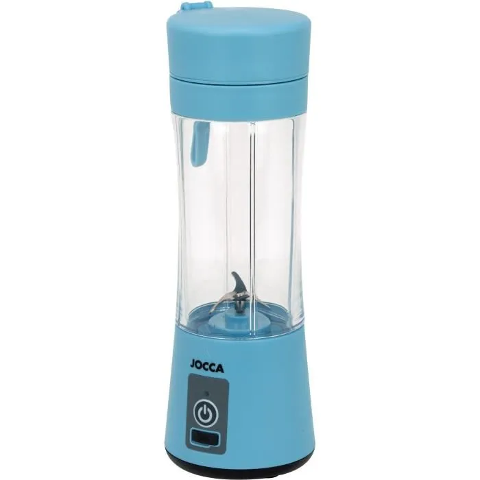 Jocca Licuadora Portátil SWEET 380 ml 2000 mAh JOC8435253580887 con Cable USB Azul 4