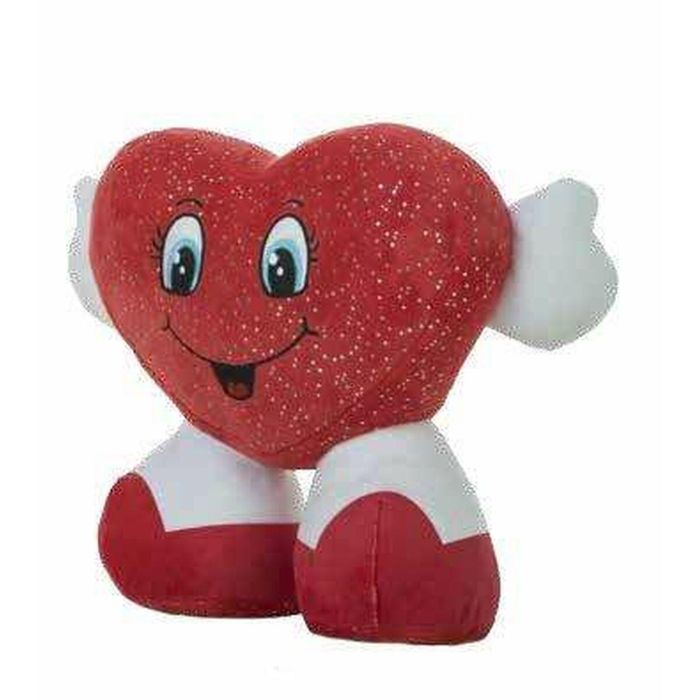 Peluche corazón zapatón 26 cm 1 Peluche corazón zapatón 26 cm 1
