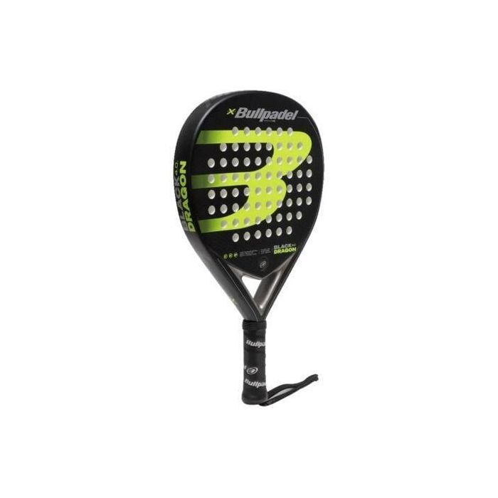 Pala de Pádel Bullpadel Black Dragon 4.0/ Negro y Verde 1 Pala de Pádel Bullpadel Black Dragon 4.0/ Negro y Verde 1