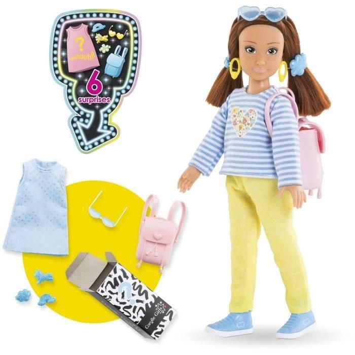 Zoé Shopping box COROLLE GIRLS - muñeca fashion - 6 accesorios - 28 cm - 4 años 5