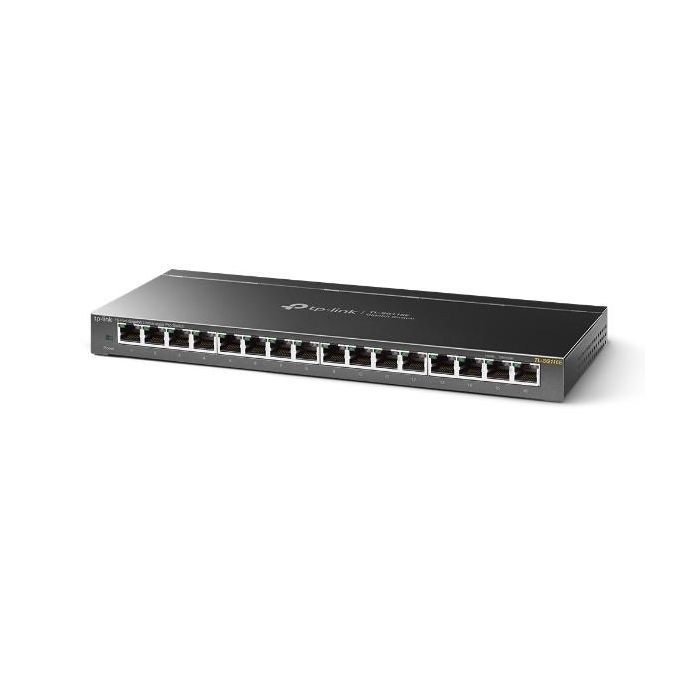 Tp-link TL-SG116E Switch Gigabit 16 Puertos 10/100/1000Mbps, Conmutador Easy Smart, Sin Ventilador, Caja Metálica Tp-link TL-SG116E Switch Gigabit 16 Puertos 10/100/1000Mbps, Conmutador Easy Smart, Sin Ventilador, Caja Metálica