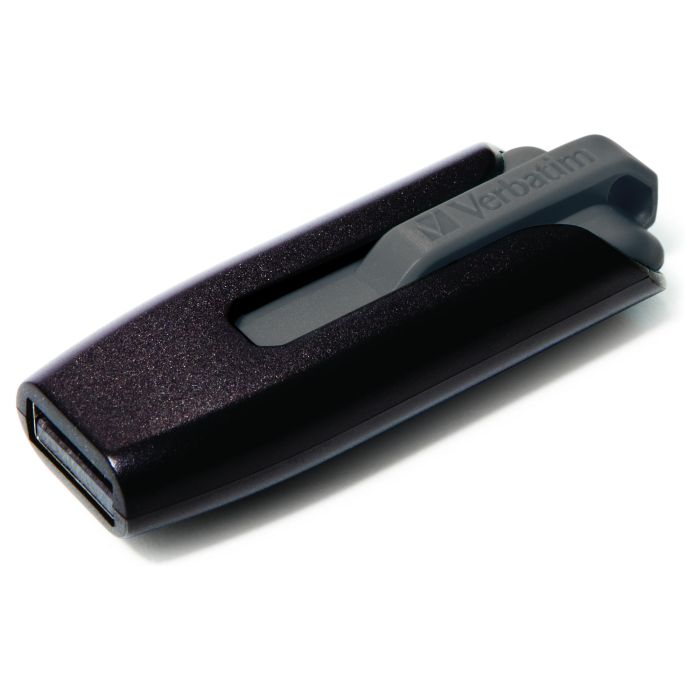 Verbatim V3 Store N Go Pendrive 256GB USB 3.2 Retráctil Negro Super Speed 2