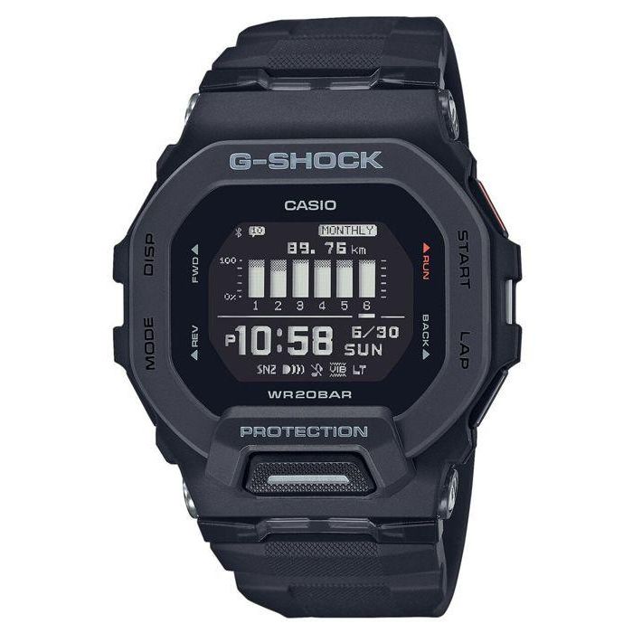 Casio G -shock GBD -200 -1er Watch - Resistente a los choques - Multifunción - Negro