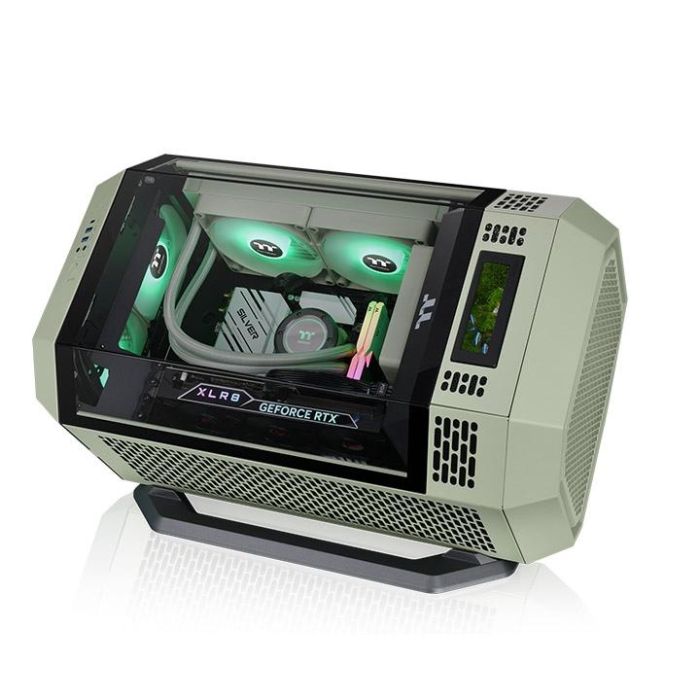 Thermaltake AC-074-ONENAN-A1 Kit de conversión de torre a rack para chasis Full Tower Verde 5 Thermaltake AC-074-ONENAN-A1 Kit de conversión de torre a rack para chasis Full Tower Verde 5