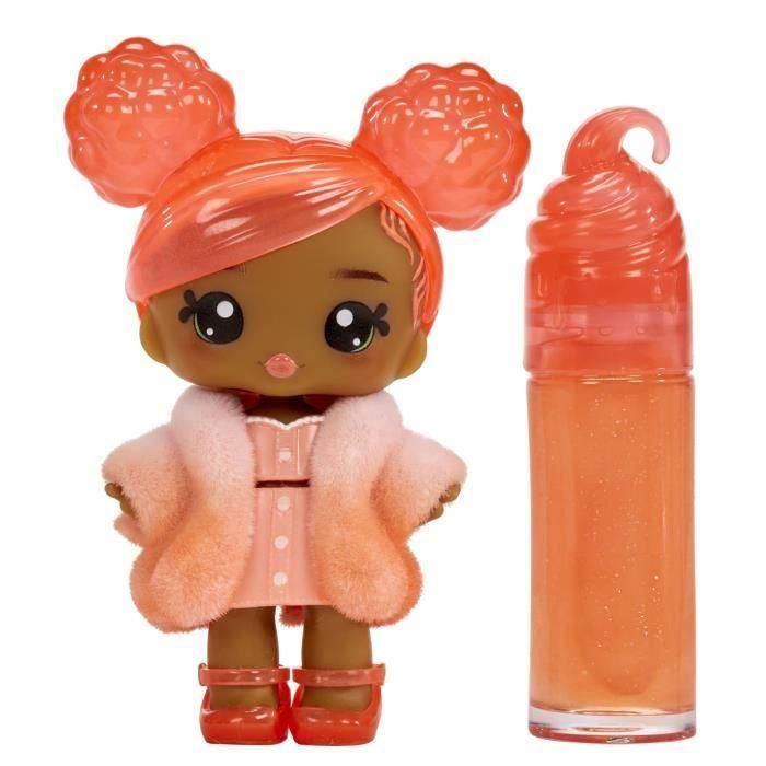 Yummiland - 1 muñeca de 10 cm y un brillo de labios brillante para crear - Piper - Goût Pêche - A partir de 4 años Yummiland - 1 muñeca de 10 cm y un brillo de labios brillante para crear - Piper - Goût Pêche - A partir de 4 años