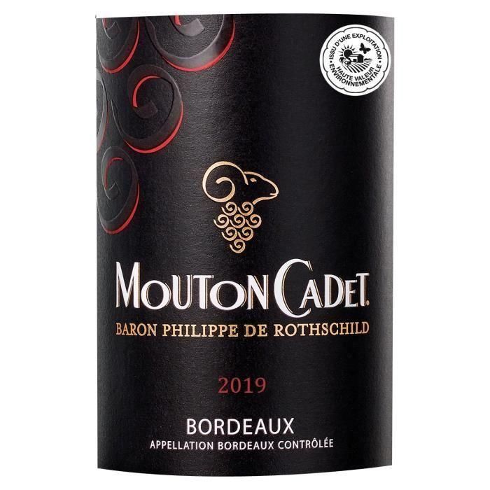 Mouton Cadet Baron Philippe de Rothschild 2019 Burdeos - Vino tinto Burdeos 1