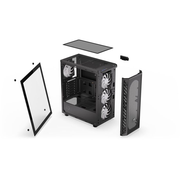 ENDORFY Signum 300 ARGB Black Torre PC ATX/micro ATX/Mini-ITX, Negra con Iluminación Multi y Ventana Lateral 20 ENDORFY Signum 300 ARGB Black Torre PC ATX/micro ATX/Mini-ITX, Negra con Iluminación Multi y Ventana Lateral 20