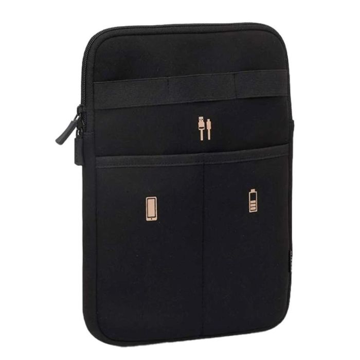 Rivacase 5617B Organizador de Viaje Antigolpes para Tablet y Portátil 10.1" con Bolsillo Malla Cremallera y Bucles Elásticos Neopreno Rivacase 5617B Organizador de Viaje Antigolpes para Tablet y Portátil 10.1" con Bolsillo Malla Cremallera y Bucles Elásticos Neopreno