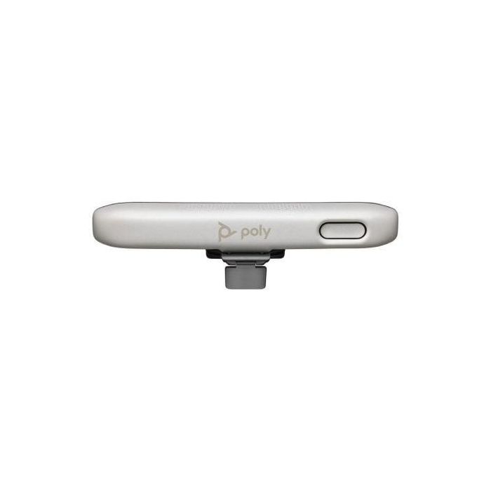 Poly Studio R30 Barra de Vídeo Personal 4K UHD, Certificada para Zoom y Microsoft Teams, Color Arena 4