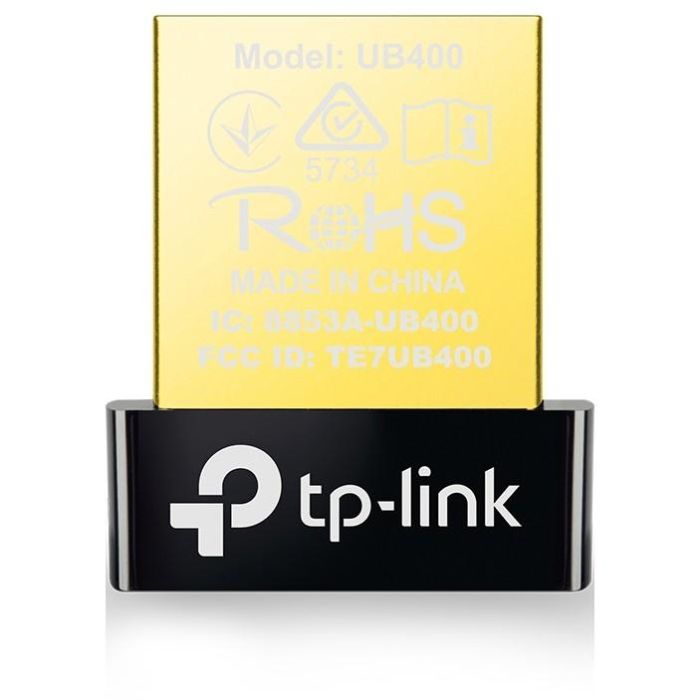 TP-Link UB400 Adaptador USB 2.0 Bluetooth 4.0 Nano, Transforma PC/Laptop en Bluetooth, Plug & Play Windows, 10m Alcance 1
