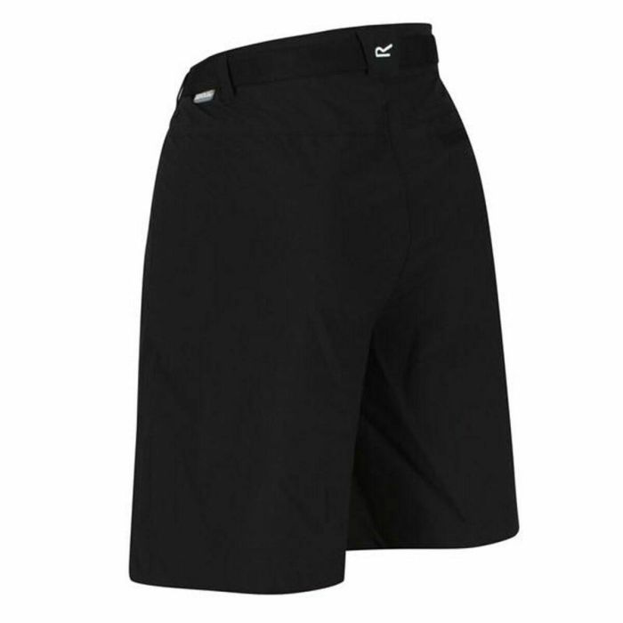 Pantalón Corto Deportivo Regatta Chaska Short II Negro Montaña
