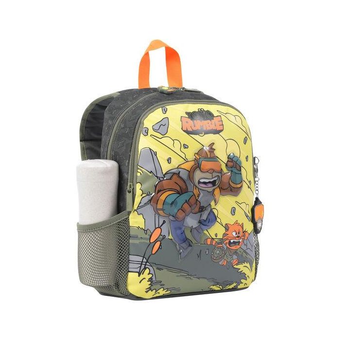Totto Mochila Escolar Pequeña Infantil de Cartoons MJ04BWM001-2310-4DJS Verde 9 Litros 3
