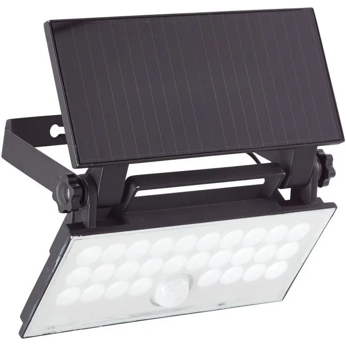 Brilliant Aplique de exterior LUTON BRI4004353437793 LED y Solar con Detector de Movimiento en Negro 1 Brilliant Aplique de exterior LUTON BRI4004353437793 LED y Solar con Detector de Movimiento en Negro 1