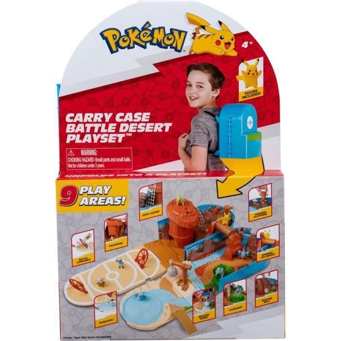 Mochila de entrenador del desierto - BANDAI - Pokémon - Universo de juegos Pokémon transportable Mochila de entrenador del desierto - BANDAI - Pokémon - Universo de juegos Pokémon transportable