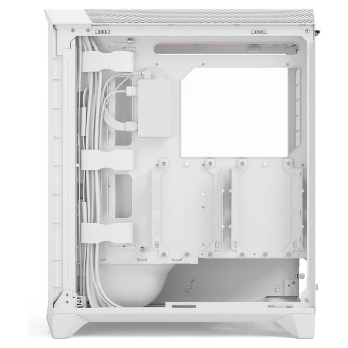 Fractal Design Meshify 3 Midi Torre ATX EATX micro ATX Mini-ITX Blanca Panel de Vidrio Templado RGB Clear Tint