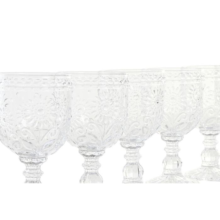 Copa Basicos DKD Home Decor Transparente 8.7 x 16.3 x 8.7 cm Set de 6 3 Copa Basicos DKD Home Decor Transparente 8.7 x 16.3 x 8.7 cm Set de 6 3