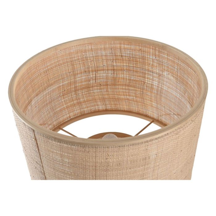 DKD Home Decor Lámpara de Sobremesa Urban de Bambú Marrón 42 x 55 x 42 cm E27 para Salón Dormitorio 2 DKD Home Decor Lámpara de Sobremesa Urban de Bambú Marrón 42 x 55 x 42 cm E27 para Salón Dormitorio 2