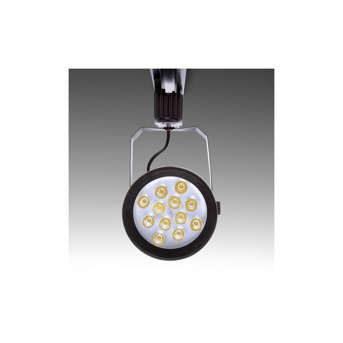 Foco de Carril LED 12W 1.200Lm CRI85 6000ºK "Hadley" Monofásico 40.000H [PL-218040-CW-W 2