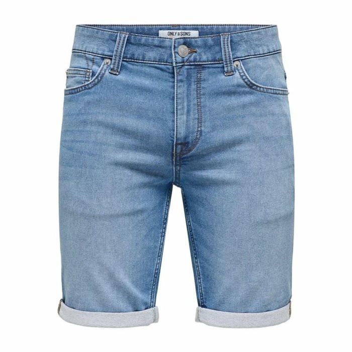 Pantalones Cortos Vaqueros para Hombre Only & Sons Onsply 8584 Blue Denim Azul M 0 Pantalones Cortos Vaqueros para Hombre Only & Sons Onsply 8584 Blue Denim Azul M 0