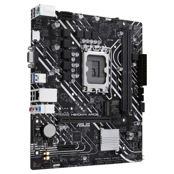 ASUS PRIME H610M-K ARGB Intel LGA 1700 DDR5 HDMI/VGA PCIE4.0 4SATA3 USB3.2 MATX 2 ASUS PRIME H610M-K ARGB Intel LGA 1700 DDR5 HDMI/VGA PCIE4.0 4SATA3 USB3.2 MATX 2