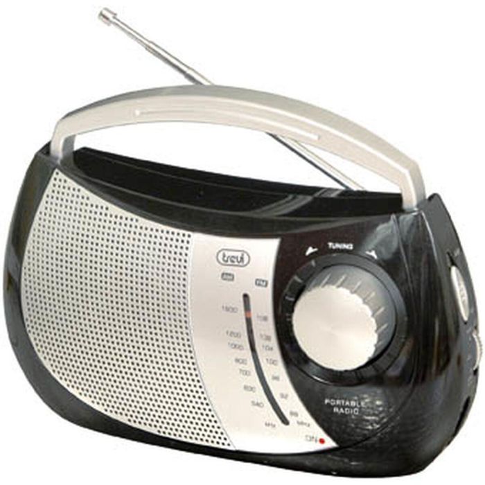 Trevi RA 764 Radio Portátil AM/FM 0.5W, Altavoces Integrados, Entrada CC, Salida Auriculares, Negro 5 Trevi RA 764 Radio Portátil AM/FM 0.5W, Altavoces Integrados, Entrada CC, Salida Auriculares, Negro 5