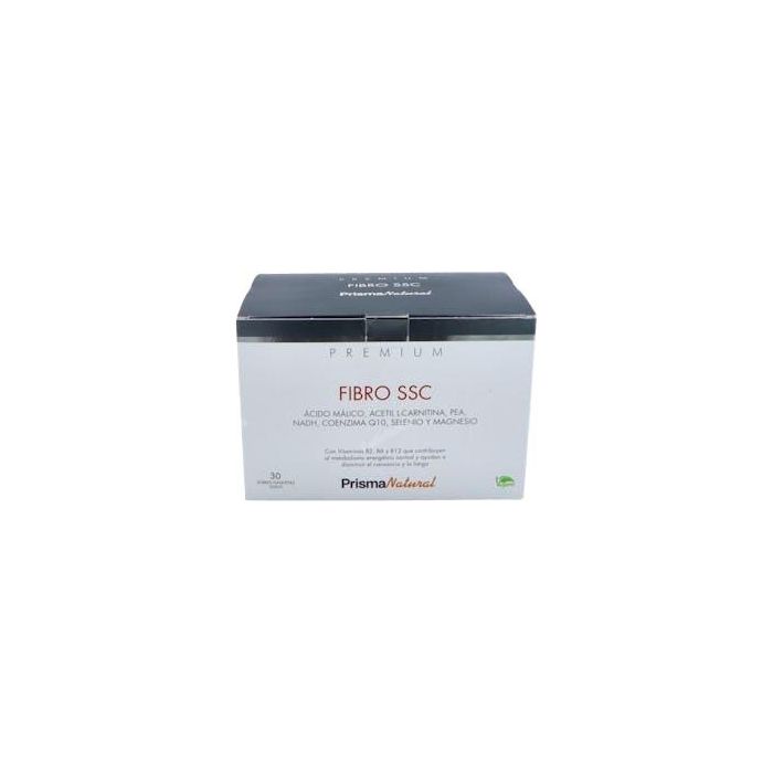 PRISMA NATURAL Fibro SSC 30Sbrs. Complemento Aminoácidos, PEA, Minerales, CoQ10, Vitaminas B2, B6 y B12 para energía y fatiga