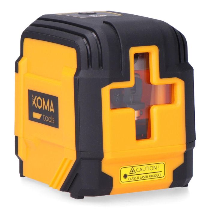 Koma Tools Nivel Láser con Precisión ±3mm a 10m, Alcance 30m, Incluye Funda, Soporte Magnético y Rosca Trípode, IP54 6