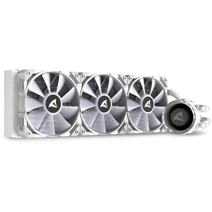 K Sharkoon S90 RGB White AIO 360mm White 7