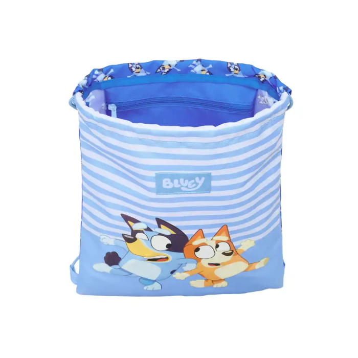 Safta Saco Plano Junior Bluey Let's Play 26x34x1 cm 3