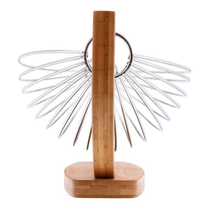 5Five Frutero Swing bambú, 37x20,5x18 cm, bambú/metal cromado 1 5Five Frutero Swing bambú, 37x20,5x18 cm, bambú/metal cromado 1