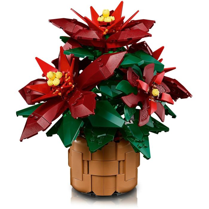 LEGO 10370 Icons Flor de Pascua, Juego de Construcción Botánico, 608 Piezas, 18+ Años 3 LEGO 10370 Icons Flor de Pascua, Juego de Construcción Botánico, 608 Piezas, 18+ Años 3