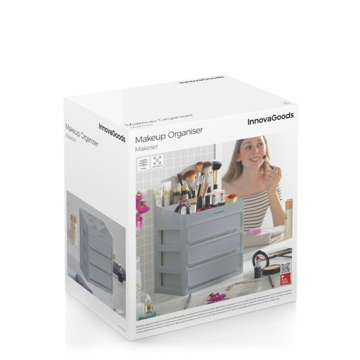 Organizador de Maquillaje Makeser InnovaGoods 1 Organizador de Maquillaje Makeser InnovaGoods 1