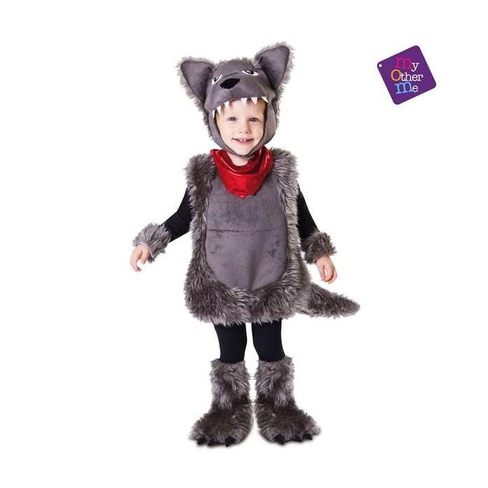My Other Me Disfraz Pequeño Lobo para Niños, Talla 3-4 Años, Material 100% Poliéster My Other Me Disfraz Pequeño Lobo para Niños, Talla 3-4 Años, Material 100% Poliéster