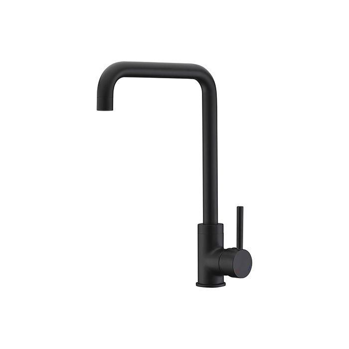 Grifo de cocina mezclador ROUSSEAU Kiloo - Sin ducha de mano - Negro Grifo de cocina mezclador ROUSSEAU Kiloo - Sin ducha de mano - Negro
