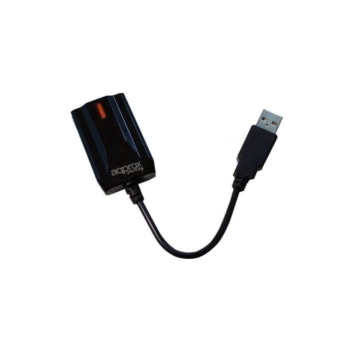 TARJETA DE SONIDO GAMING EXTERNA APPROX APPX71 - USB - PLUG AND PLAY - 7.1 - SONIDO 3D - ENTRADAS DE MICRÓFONO Y ALTAVOCES 0 TARJETA DE SONIDO GAMING EXTERNA APPROX APPX71 - USB - PLUG AND PLAY - 7.1 - SONIDO 3D - ENTRADAS DE MICRÓFONO Y ALTAVOCES 0