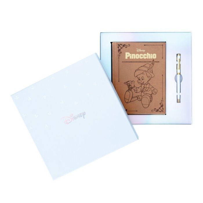 Set Cuaderno A5 + Boligrafo Pinocho Disney 1