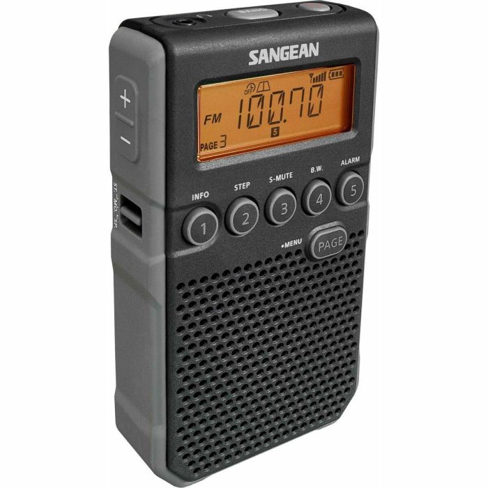 Radio Portátil Digital Sangean SDT800BK 4 Radio Portátil Digital Sangean SDT800BK 4
