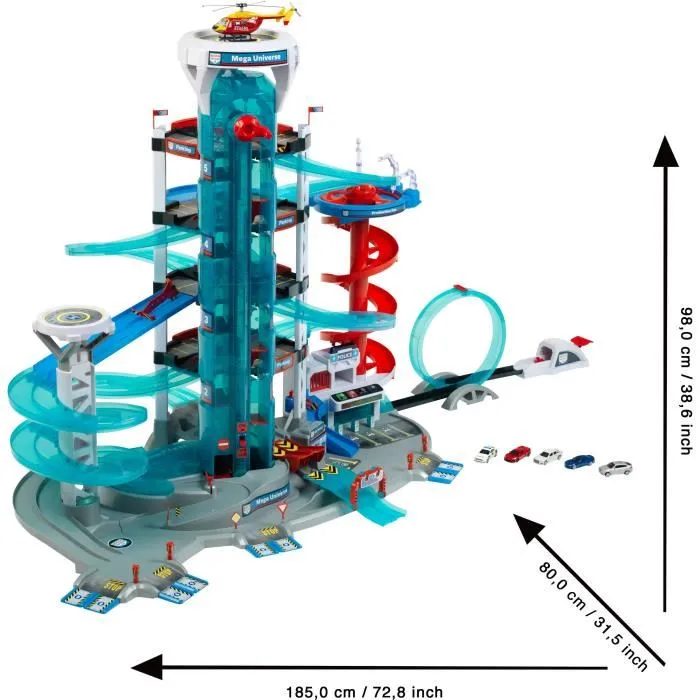 Klein 4009847028204 Garage Bosch Car Service Mega Universe Juguete Incluye Varios Elementos de Juego y 5 Vehículos 2
