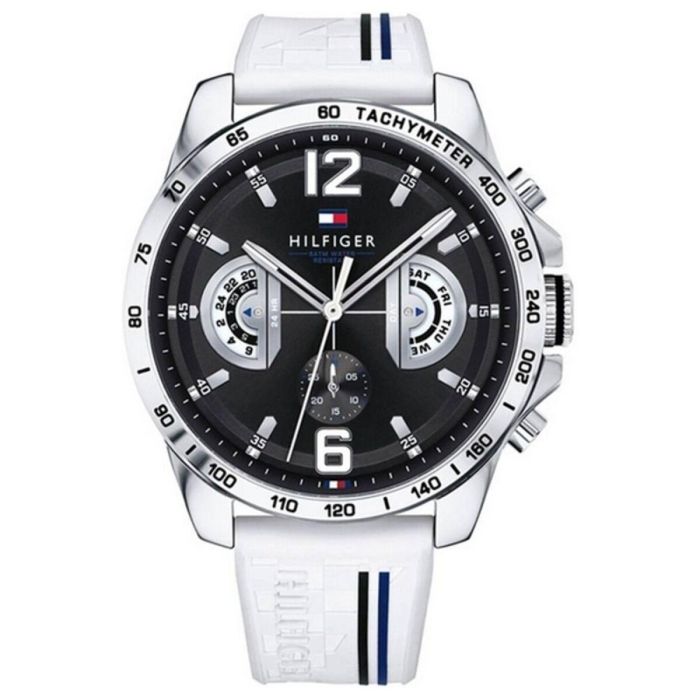 Reloj Hombre Tommy Hilfiger DECKER Negro (Ø 46 mm) 3