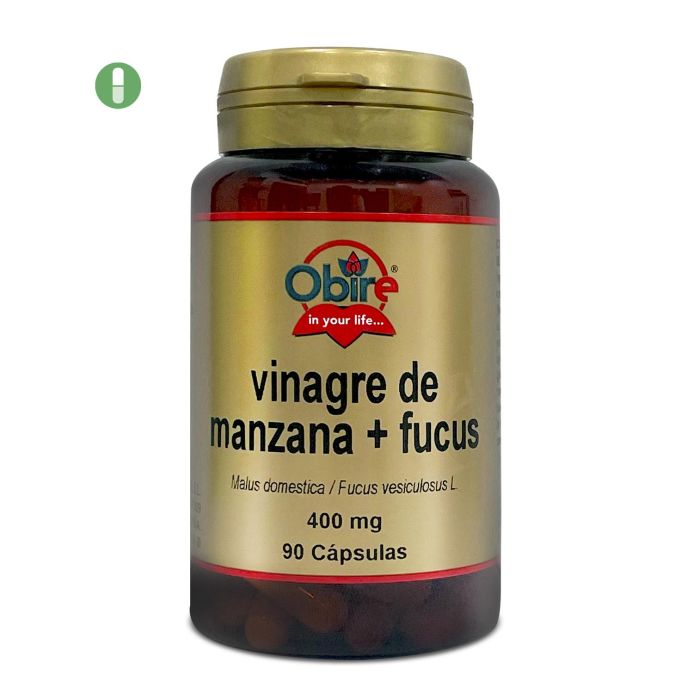 Vinagre De Manzana + Fucus 400 Mg. (Extrato Seco)