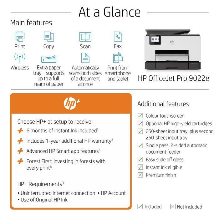 HP OfficeJet Pro 9022e All-in-One Printer 3 HP OfficeJet Pro 9022e All-in-One Printer 3