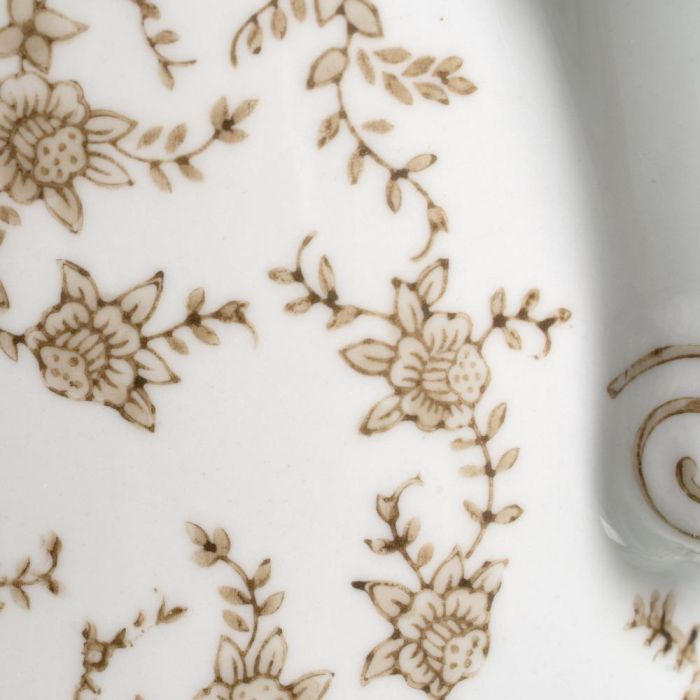 Figura Caballo 2/M Blanco-Marrón 14 X 8 X 26 cm