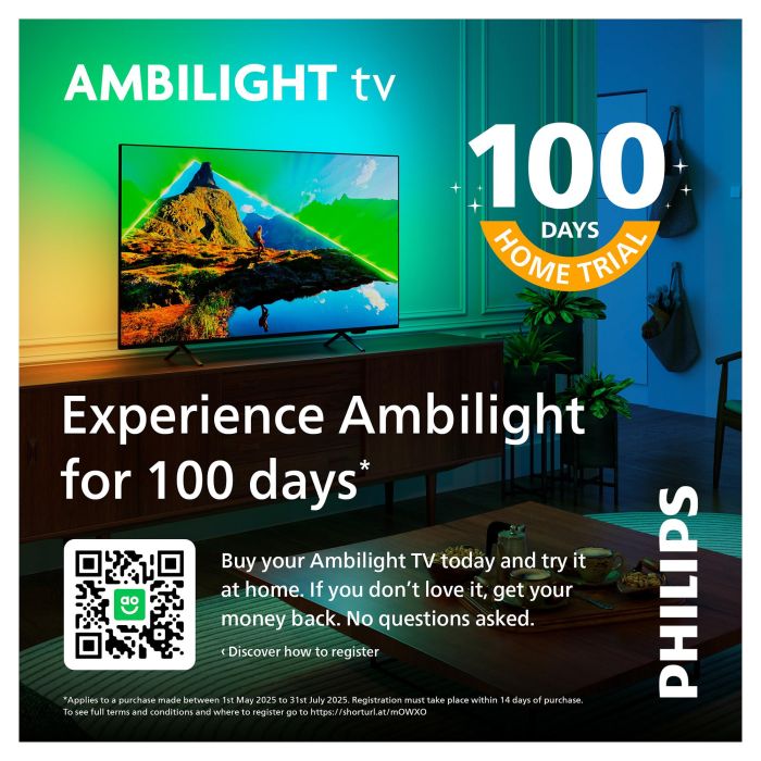 Philips 85MLED910/12 TV 85" QD-Mini LED 4K UHD Smart TV Titan OS Ambilight