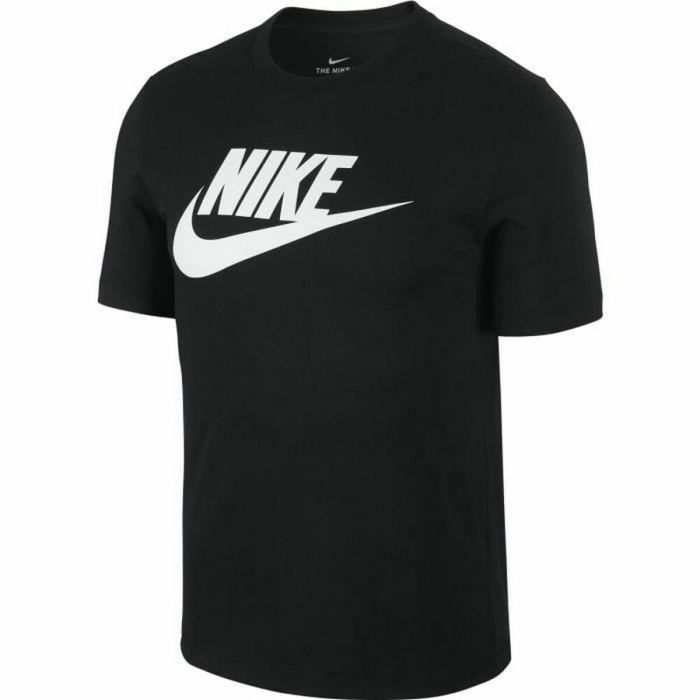 Camiseta de Manga Corta TEE ICON FUTUA Nike AR5004 Negro (XXL) Camiseta de Manga Corta TEE ICON FUTUA Nike AR5004 Negro (XXL)