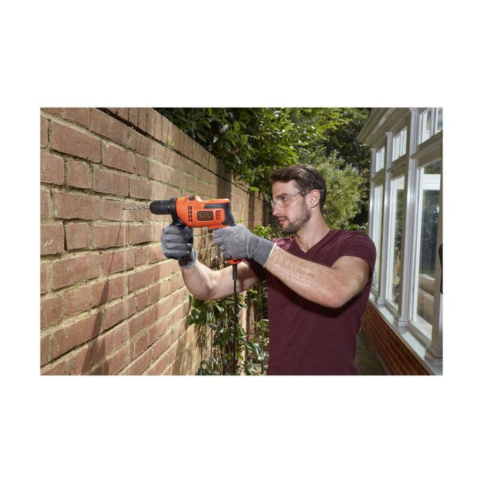 Set de taladro y accesorios Black & Decker BEH200-QS 500 W 230 V 230-240 V 5 Set de taladro y accesorios Black & Decker BEH200-QS 500 W 230 V 230-240 V 5