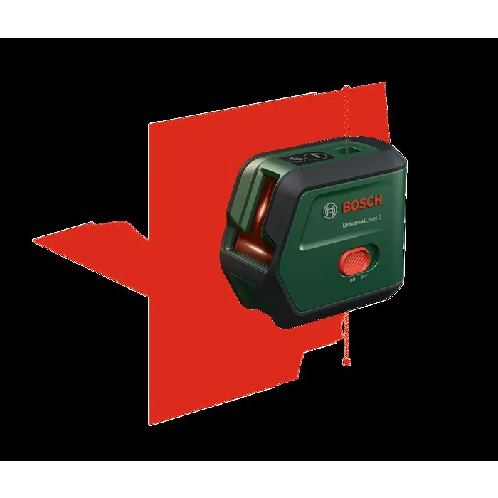 Bosch AAAXK87661 Marcador de línea láser de nivel universal - Con estuche de transporte y 2 pilas AA