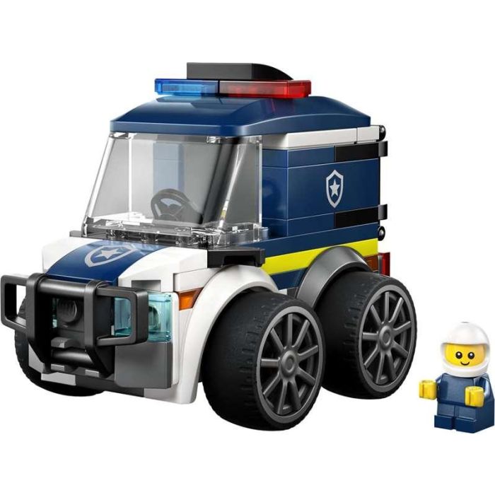 Juego de construccion vehículos: furgoneta de policía lego city 4